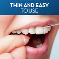 Oral-B Essential Mint Waxed Dental Floss, Shred-Resistant, 2 x 50