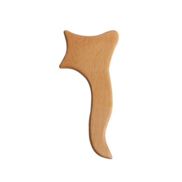 Spa System Wooden Massage Tool Ergonomic Handheld Pressure Point Massager B145