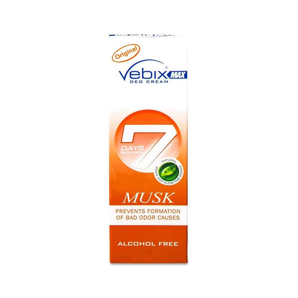 Vebix Max Deo Cream Deodorant Musk Scent 25 ml