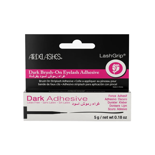 ARDEL ASHES Black Eyelash Glue with Brush, 5 g