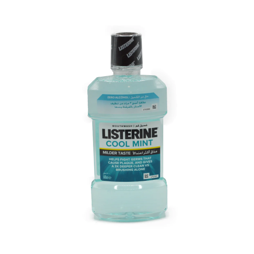Listerine Cool Mint Mouthwash Alcohol-Free 500ml