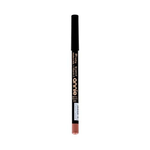 Annie Lip Pencil 8H Long-Lasting Nude Lip Liner, Iconic Nude 03