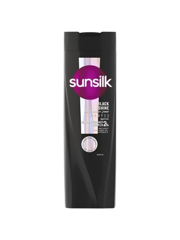 Sunsilk Black Shine Shampoo, Dark Hair, 190 ml