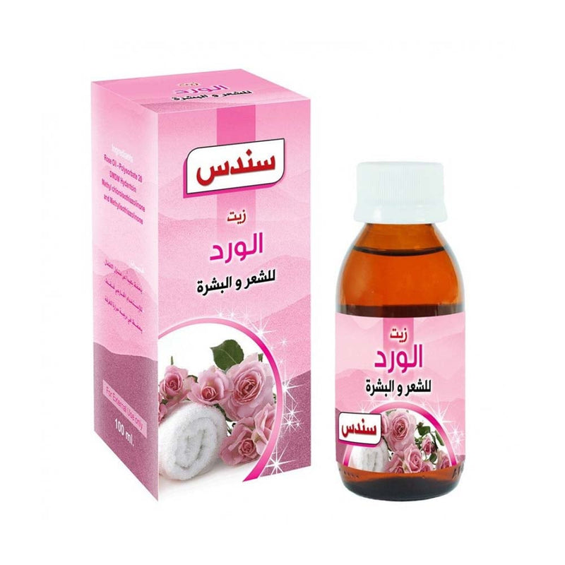 Sondos Rose Oil Hair & Skin Oil Floral Fragrance 100 ml