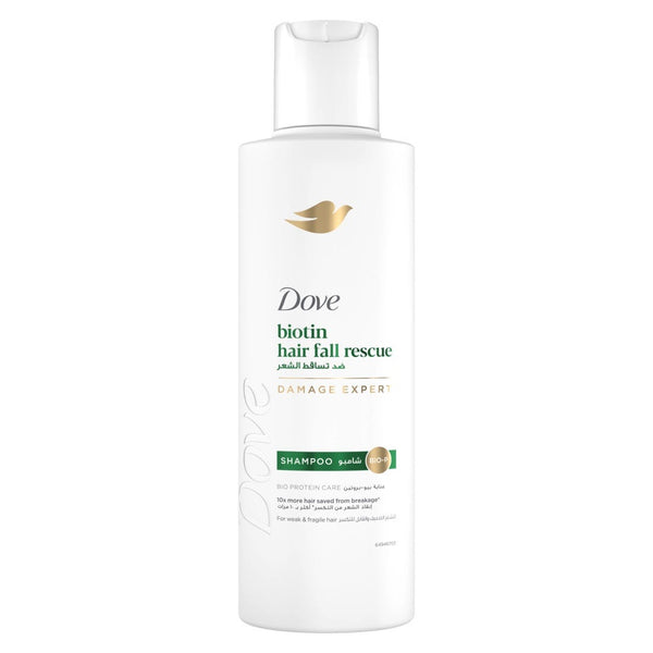 Dove Hair Fall Rescue Shampoo Liquid Biotin Keratin Care 190 ml