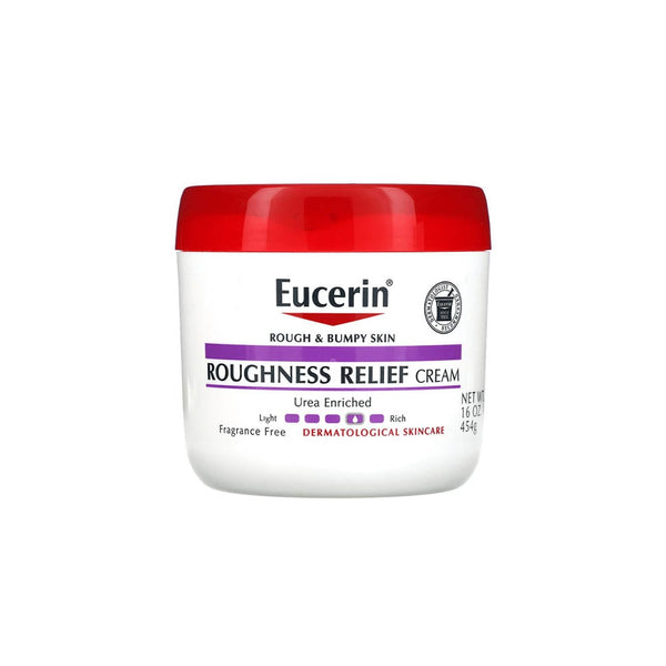 Eucerin Roughness Relief Cream Urea Enriched Fragrance-Free 454 g