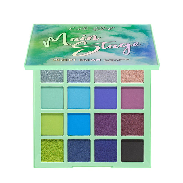 L.A. Girl Main Stage Desert Dream Eyeshadow Palette Matte Metallic 16 Shades