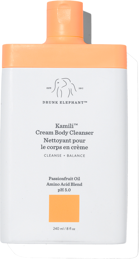 Drunk Elephant Kamili Cream Body Cleanser Mild Amino Acid Blend 240ml