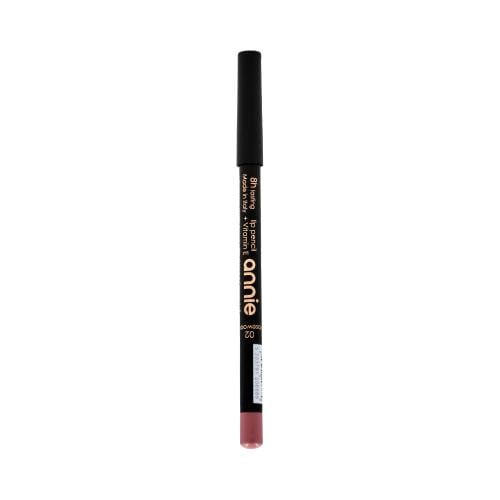 Annie Lip Pencil 8H Long-Lasting Rosewood 02