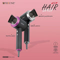 Rebune Pro RE-2096 Hair Dryer 1800W with Smart Control, Purple/Silver
