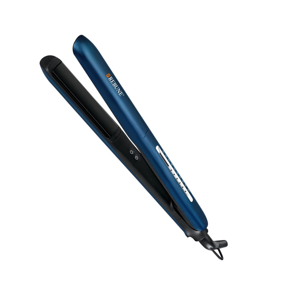Rebune RE-2129 Ceramic Hair Straightener Digital Screen 15-Second Heat-Up 52W