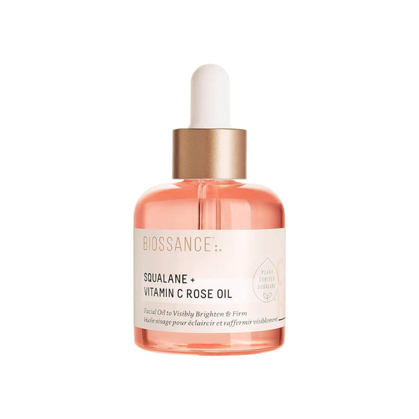 BIOSSANCE Squalane + Vitamin C Rose Oil Facial Oil 30 ml