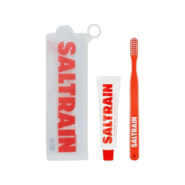 Saltrain Toothpaste & Toothbrush Fluoride Protect Kit