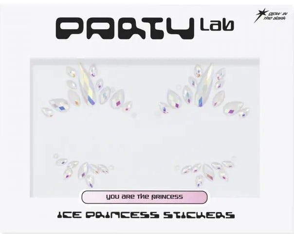 You Are The Princess Party Lab Ice Princess Stickers, 1 Piece