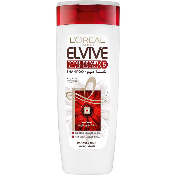L'Oreal Paris Elvive Total Repair 5 Shampoo Liquid Protein Ceramide 600 ml