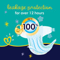 Pampers Baby-Dry Night Diapers Size 4, 10-15kg, 74 Diapers
