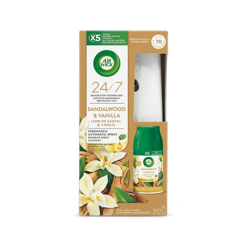 Air Wick Sandalwood & Vanilla Air Freshener Diffuser Refill 250ml