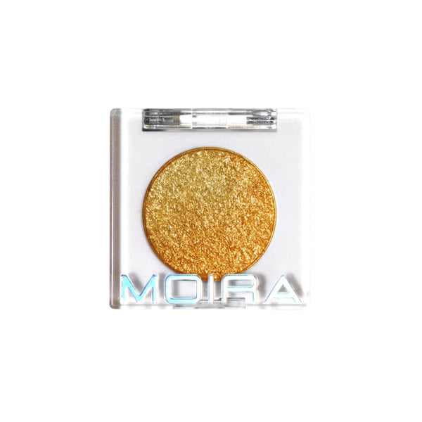 Moira Chroma Light Glitter Eyeshadow Metallic Glitter Finish 011 Golden Topaz