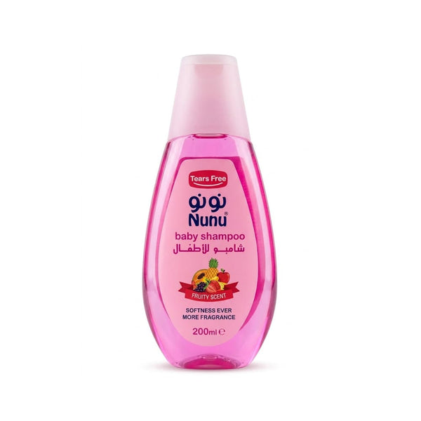 Nunu Baby Fruit Shampoo Gentle Formula Fruity Scent 200ml