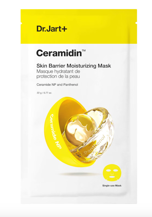 Dr.Jart+ Ceramidin Skin Barrier Moisturizing Sheet Mask with Ceramide NP and Panthenol