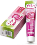 FEM Hair Removal Cream Skin Softening Formula Avocado Oil Rose 120 g