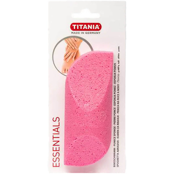 Titania Hand and Foot Pumice File, Angled Sponge, 1 Piece