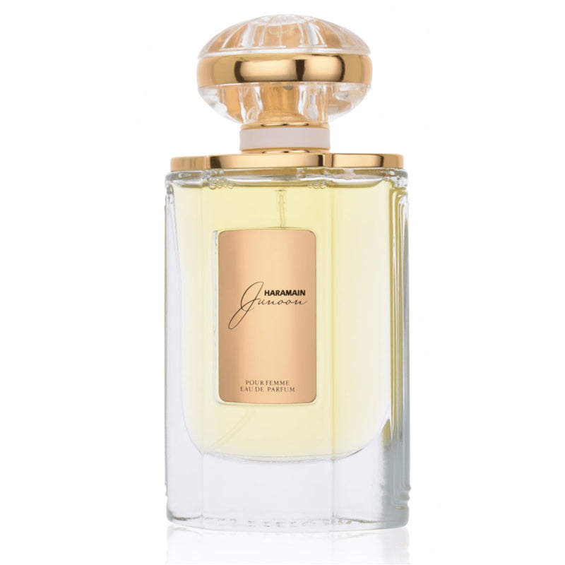 Al Haramain Junoon Pour Femme Eau de Parfum Floral Fruity Woody Fragrance 75 ml