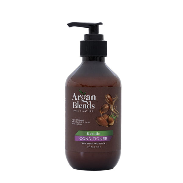 Argan Blends Conditioner Keratin Liquid with Moroccan Argan Oil 300ml