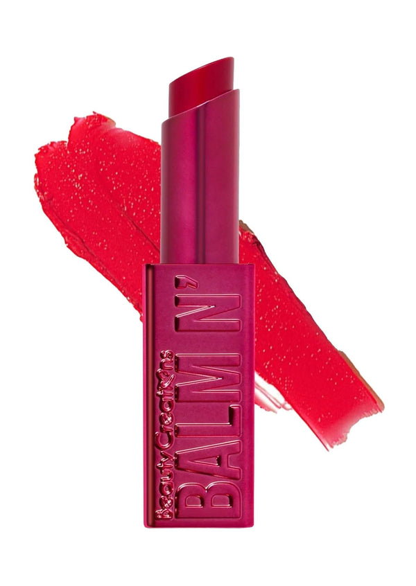 Beauty Creations Balm N' Cute Vegan Lip Balm Shea Butter Raspberry Natural Flush