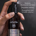 Apivita Tonic Hair Loss Lotion Spray for All Hair Types, 150 ml