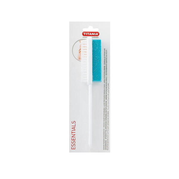 Titania Pumice Stone With Brush 7066, Foot Care Exfoliating Tool, 1 Piece