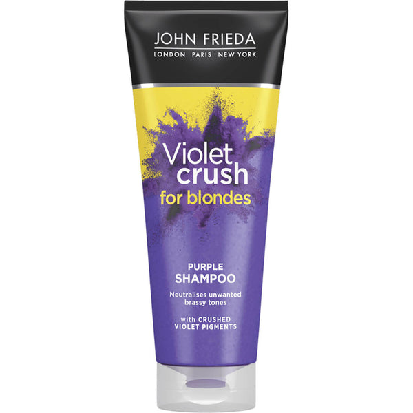 John Frieda Violet Crush Shampoo for Blonde and Lightened Brunette Hair, 250ml