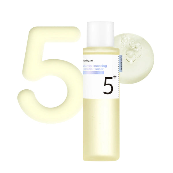 Numbuzin No.5 Vitamin Boosting Essential Toner Lightweight Cica Vitamin C 200 ml