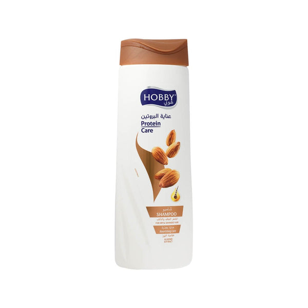 Hobby Protein Care Shampoo with Almond Extract for All Hair Types, 500 ml