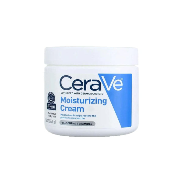 CeraVe Moisturizing Cream Rich Barrier Care Ceramides Hyaluronic Acid 454 g