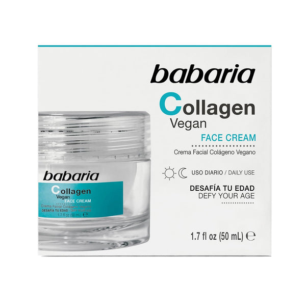 Babaria Vegan Collagen Face Cream Hydrating Rich Texture 50ml