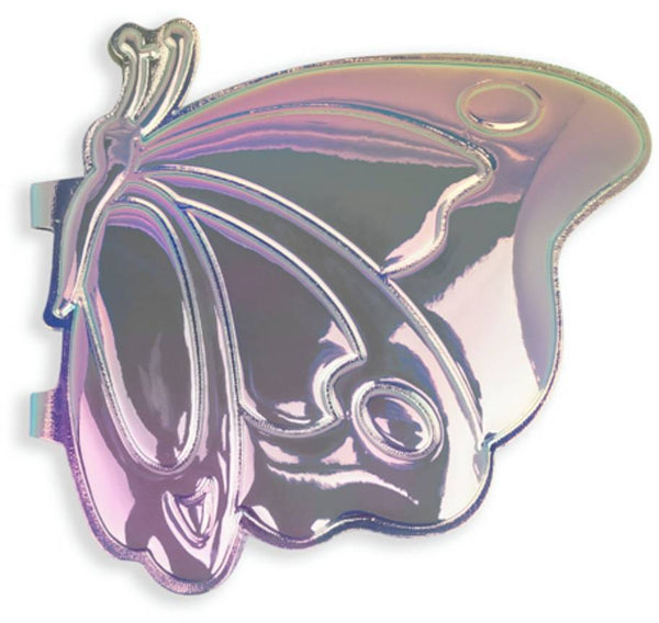You Are The Princess Holographic Butterfly Double Compact Mirror, Foldable Portable Makeup Mirror