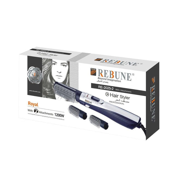 Rebune RE-2025-2 Hair Styler 1200W Negative Ion Infrared Heat 220-240V