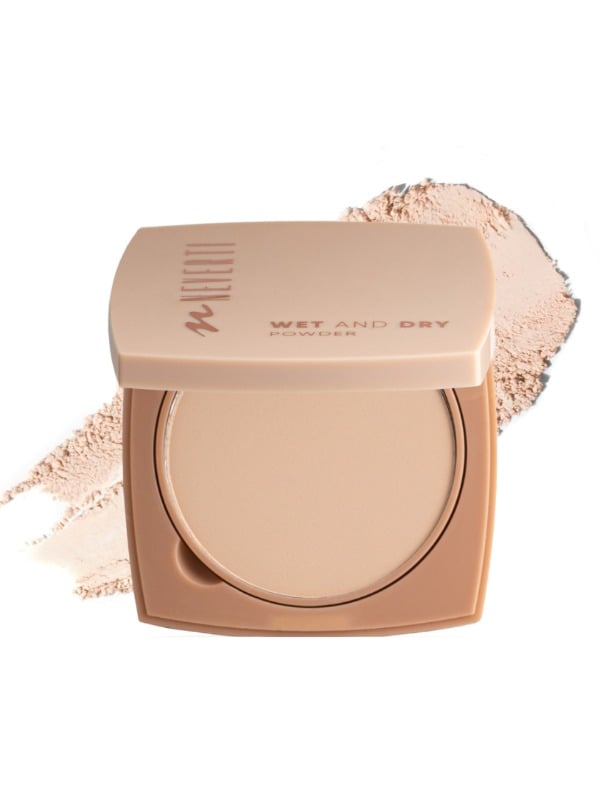 Neverti Pressed Face Powder Creamy Buildable Finish Nude Beige 9 g NP201.004