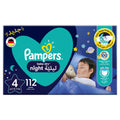 Pampers Baby-Dry Night Diapers Size 4, 10-15kg, 112 Diapers