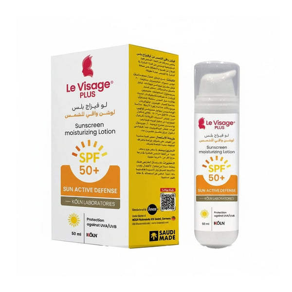 Le Visage Plus Sunscreen Lotion SPF 50+ UVA/UVB Protection 50 ml