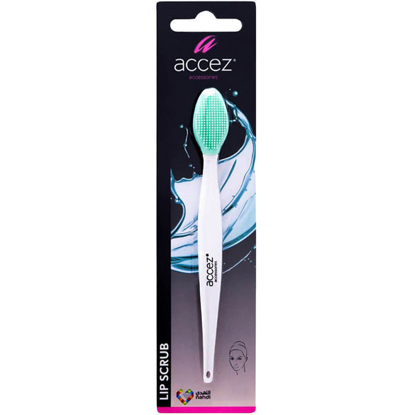 Accez Lip Scrubber Silicone Exfoliating Tool for Gentle Lip Care