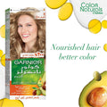 Garnier Hair Color Naturals Creme 8 Light Blonde Olive Avocado Shea Butter Conditioner Included