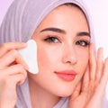 You Are The Princess Woo Oow White Jade Gua Sha Facial Massage Tool, 1 Pc