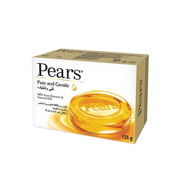 Pears Pure and Gentle Soap Bar 98% Pure Glycerin Natural Oils 125 g