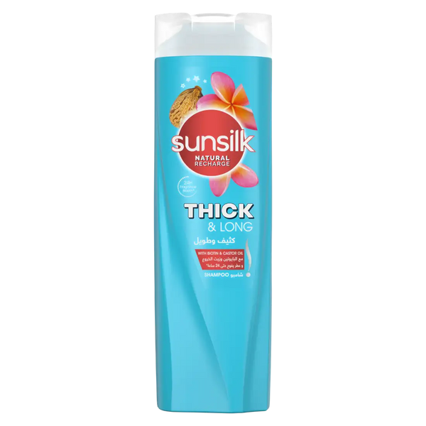 Sunsilk Thick & Long Shampoo Deep Cleansing Formula 400ml