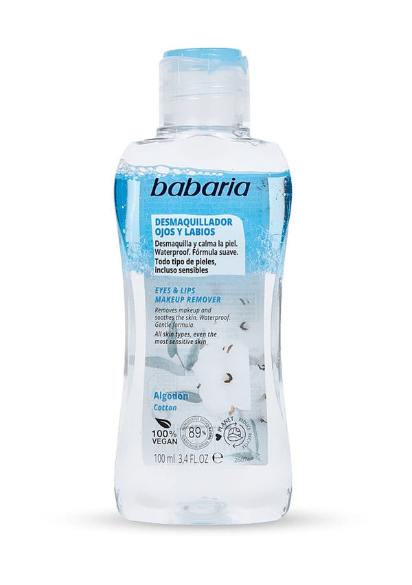 Babaria Eyes & Lips Makeup Remover Dual-Phase Liquid 100ml