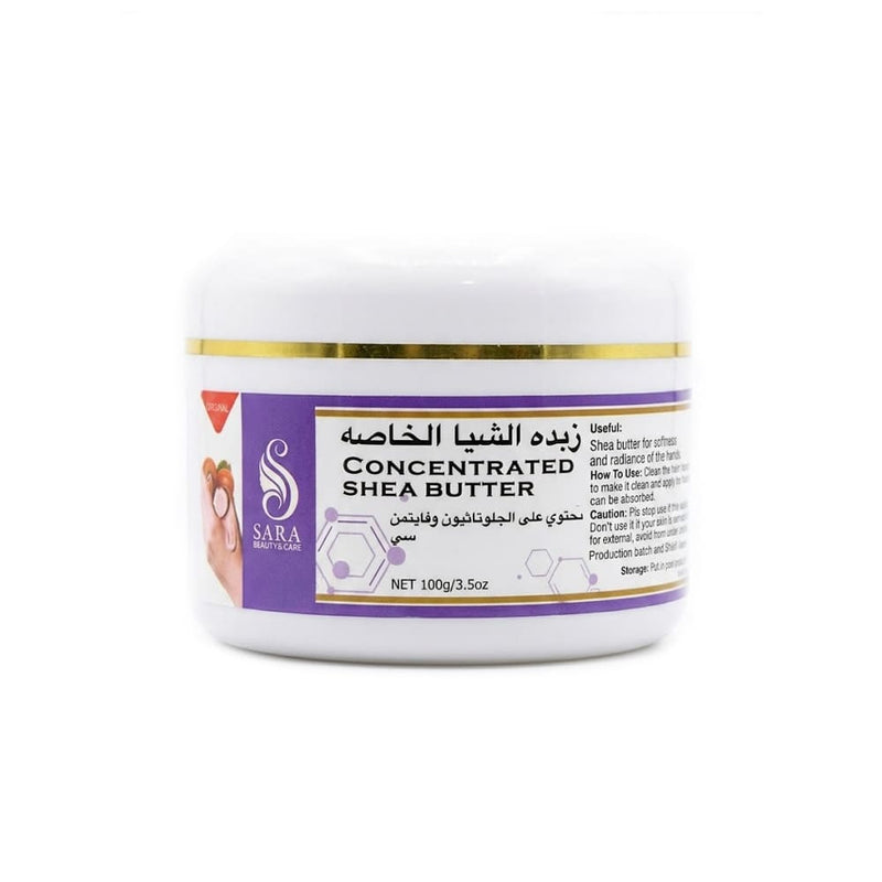 Sara Beauty Shea Butter Hand Cream Glutathione Vitamin C Brightening Care 100g