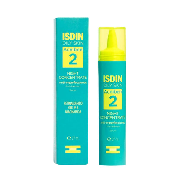 ISDIN Acniben Night Concentrate Serum Retinaldehyde Zinc PCA Niacinamide 27 ml