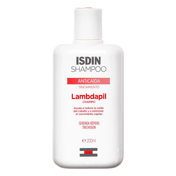ISDIN Hair Density Shampoo Scalp-Cleansing Formula with Serenoa Repens Extract, Vitamin B Complex and Zinc